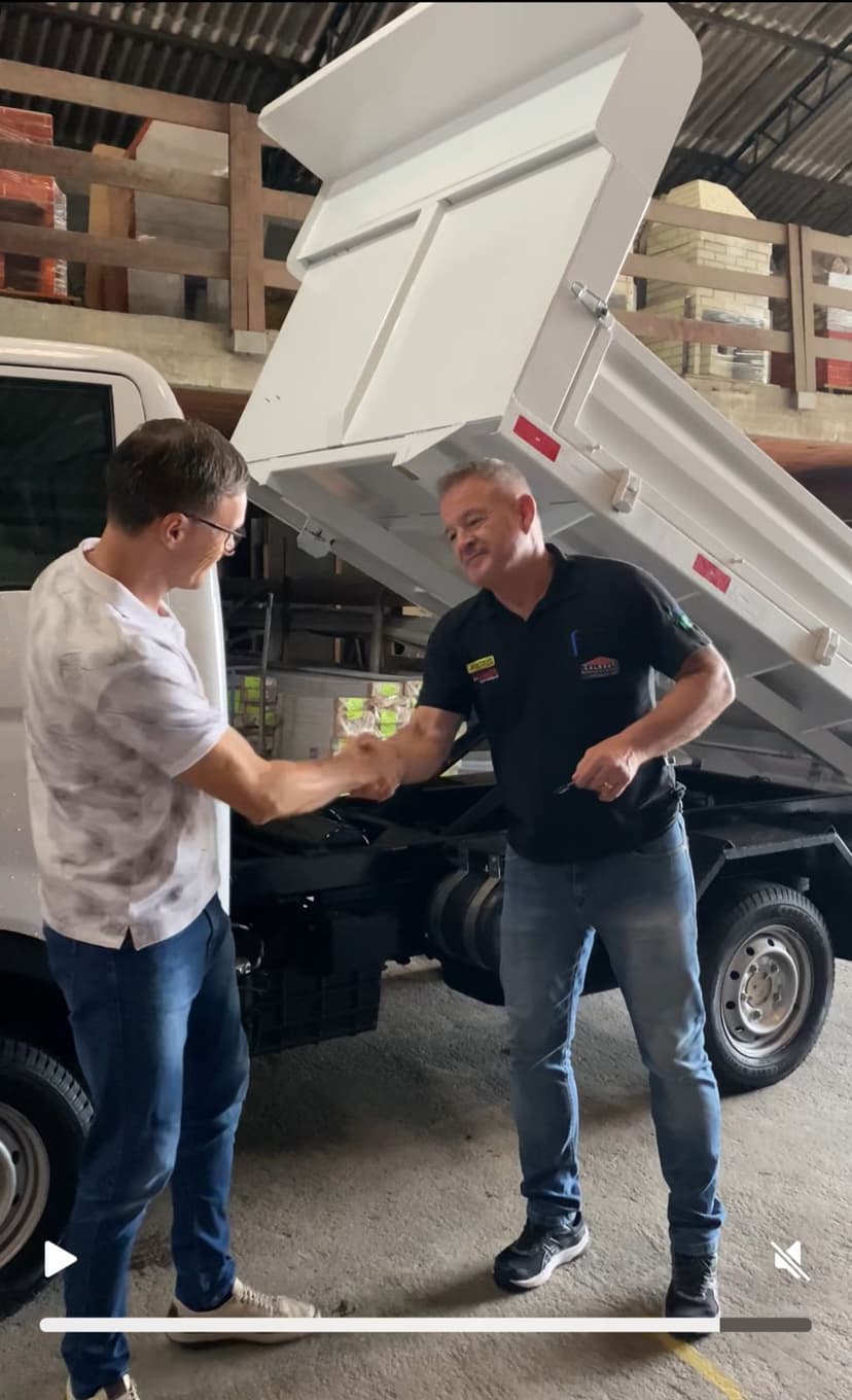 Cliente satisfeito - Entrega personalizada